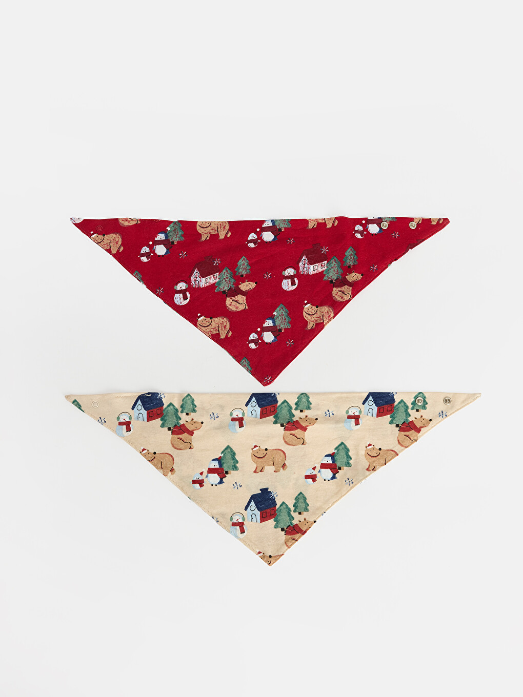 Patterned Baby Boys' Bib 2-pack