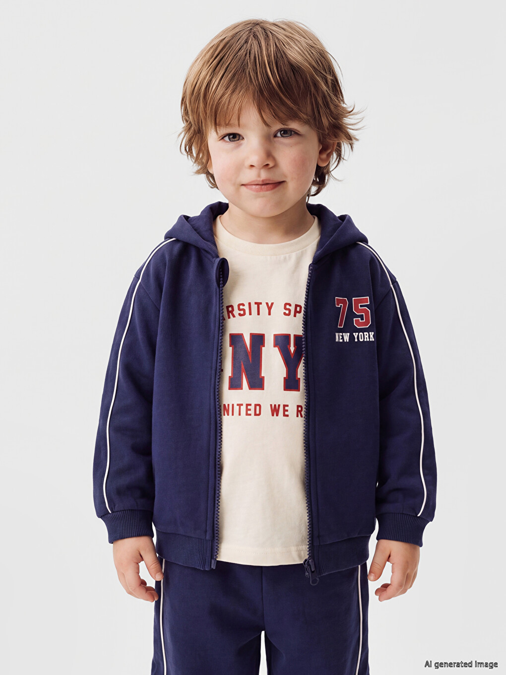 New York Printed Baby Boys' 3-piece Set-1