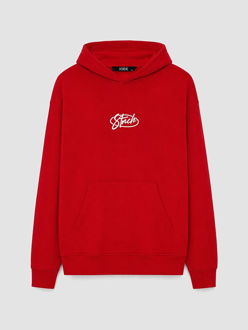 Man Red Sweatshirt