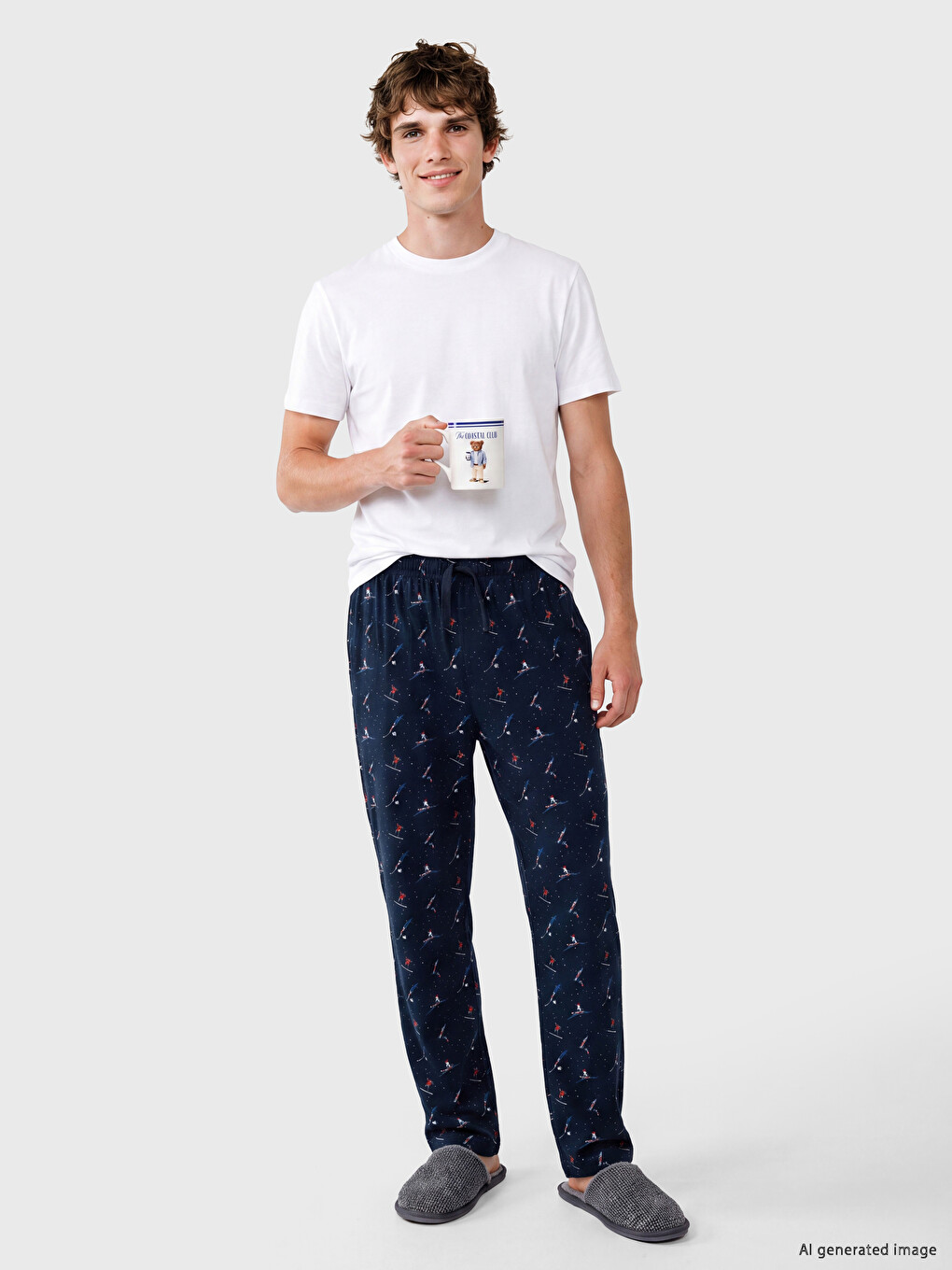 Regular Fit Printed Men's Pyjamas Bottom