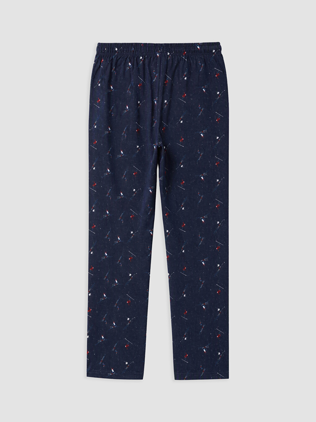 Lacivert Regular Fit Baskılı Erkek Pijama Alt-2