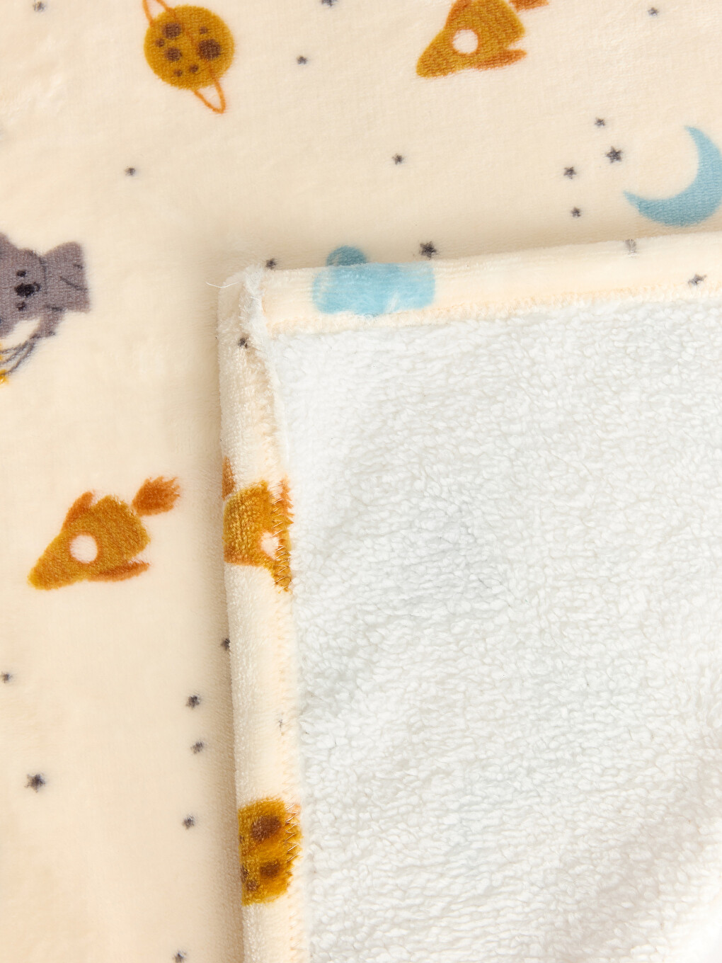 Printed Baby Boys' Blanket 80x100 Cm-3