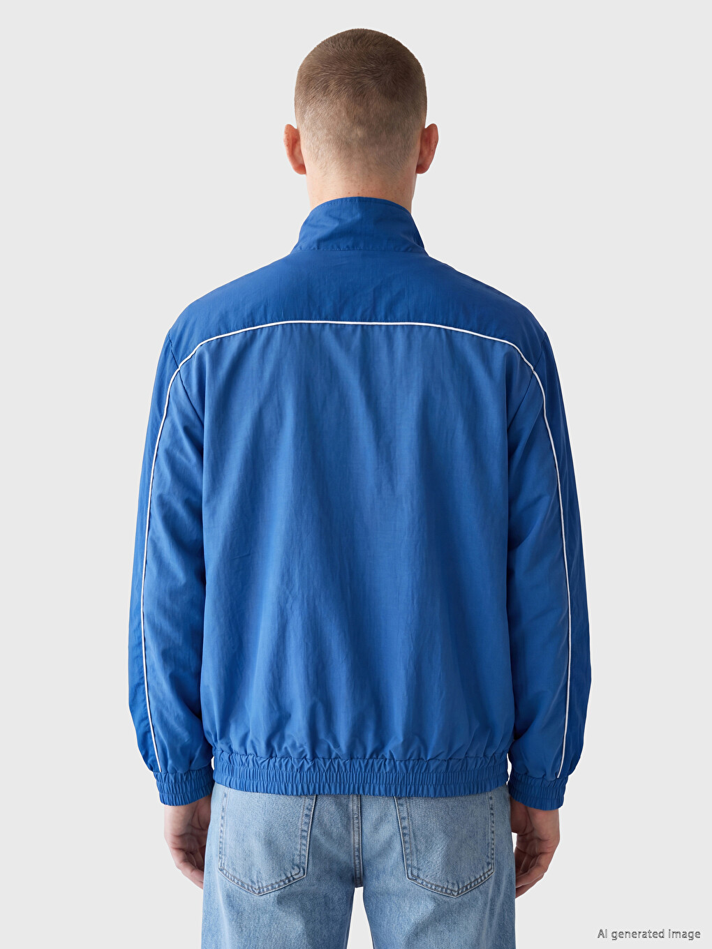 Man Blue Coat-4