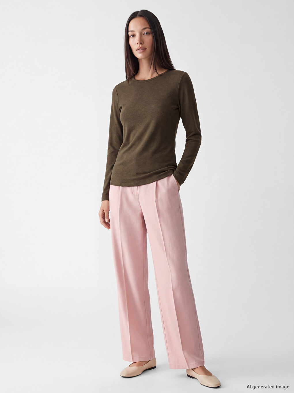 Crew Neck Women's Body-1