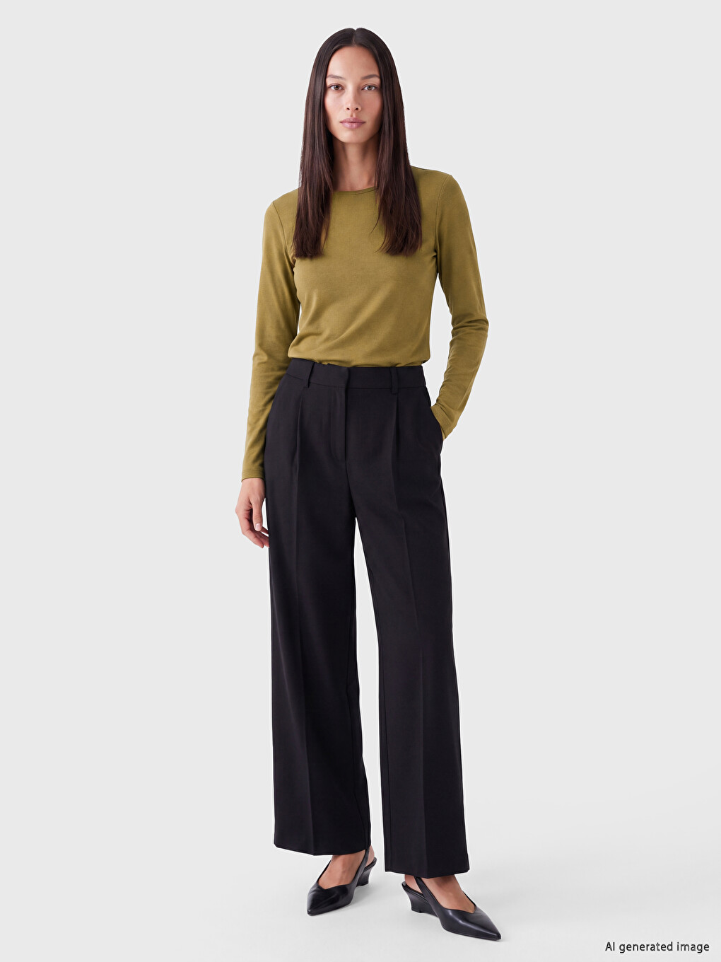 Crew Neck Women's Body-1