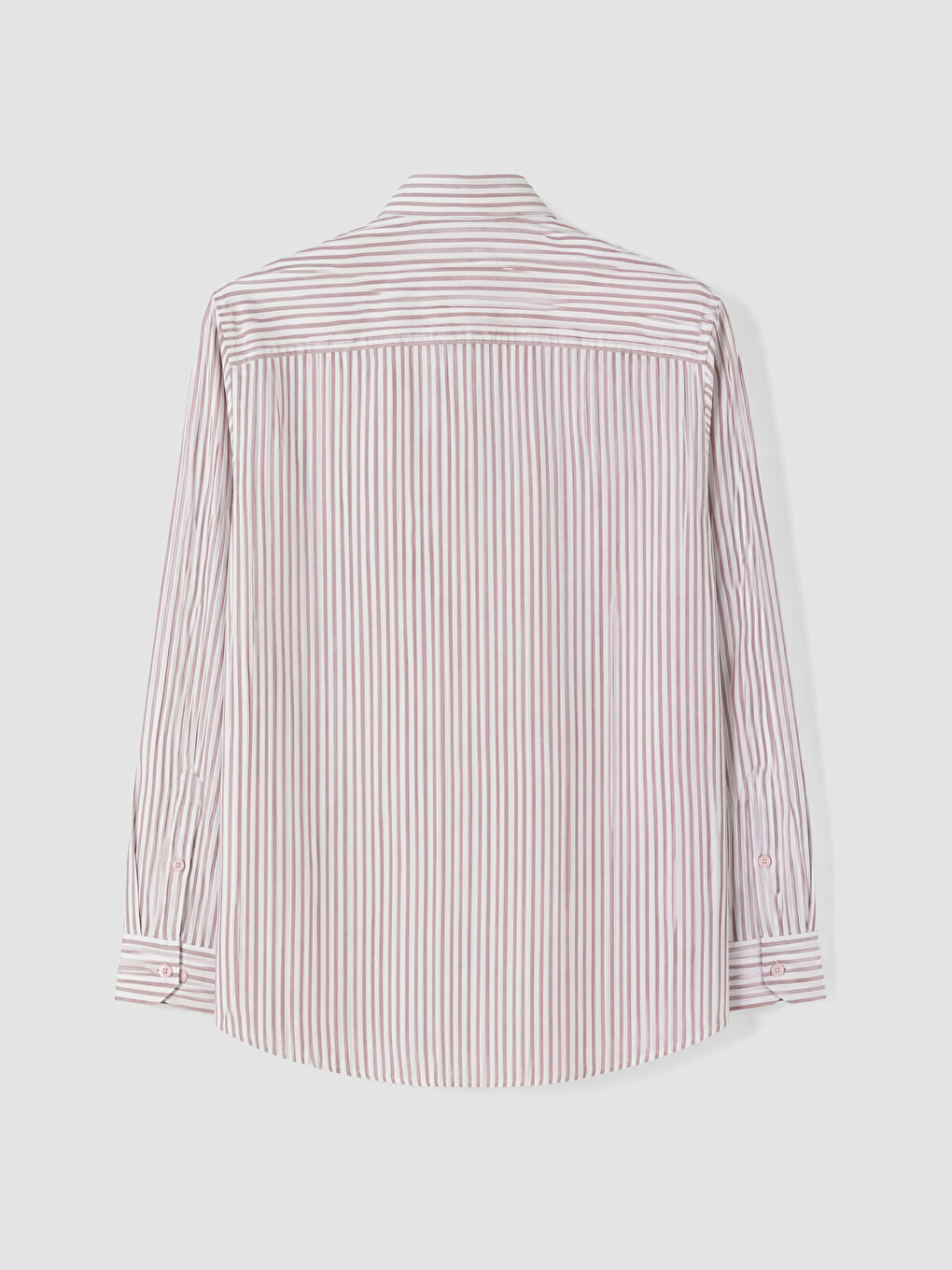 Regular Fit Striped Oxford Men's Shirt-5