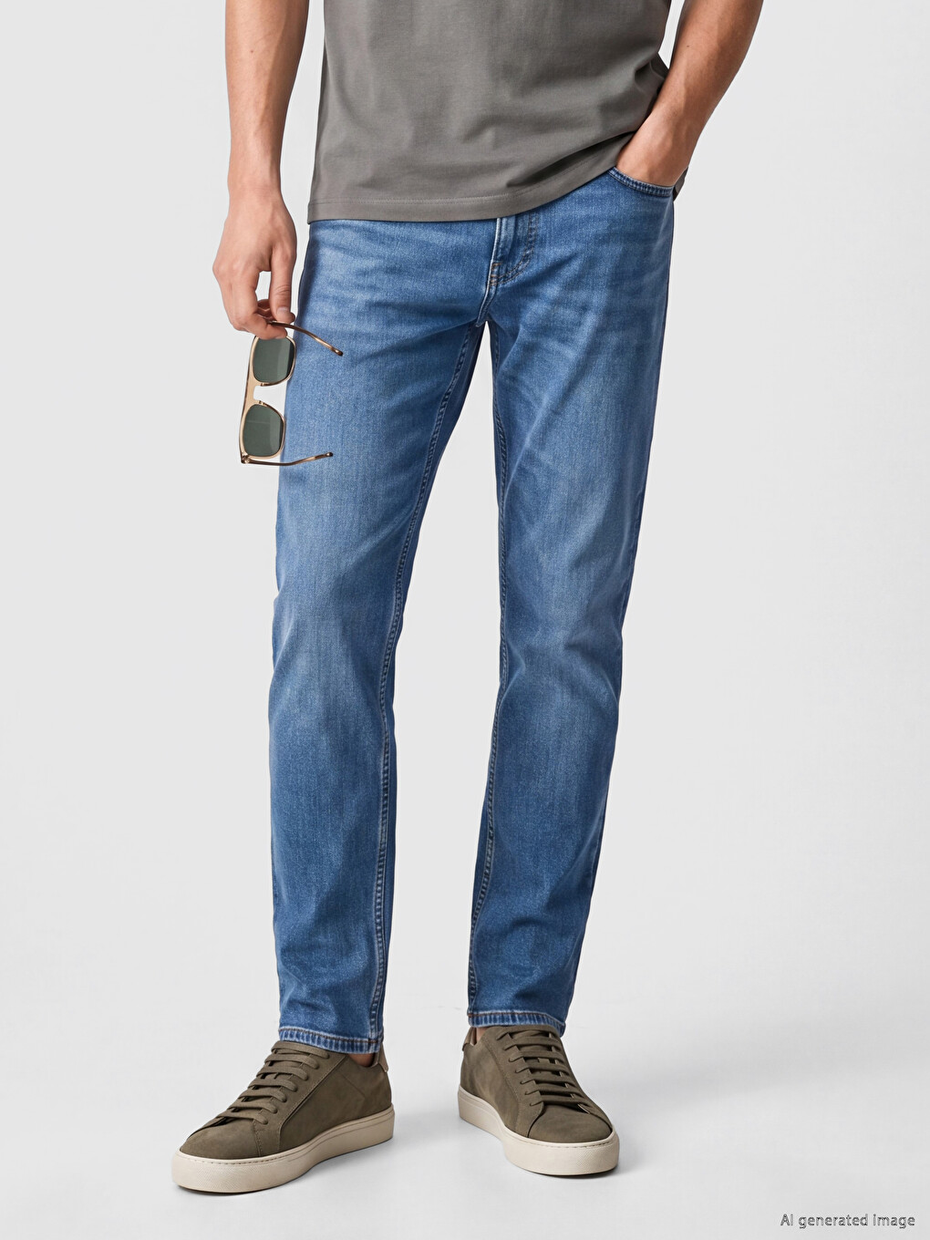 İndigo 750 Slim Fit Erkek Jean Pantolon