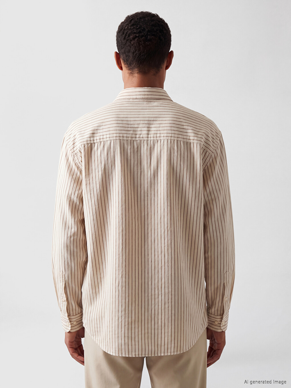 Regular Fit Striped Men's Shirt-2