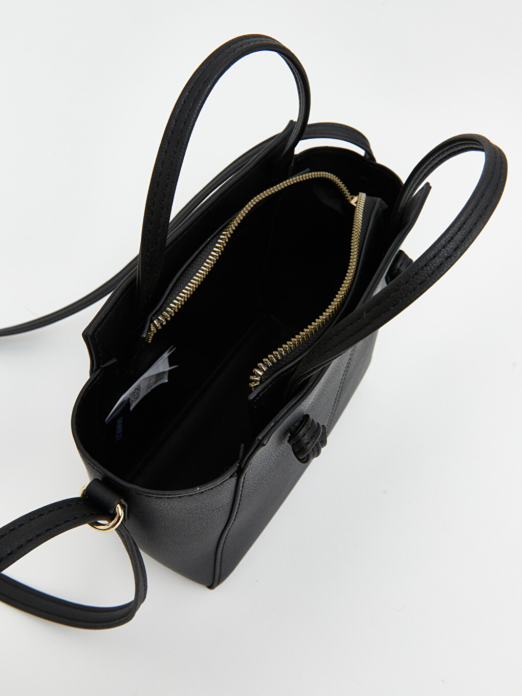 Woman Black Shoulder Bag-2