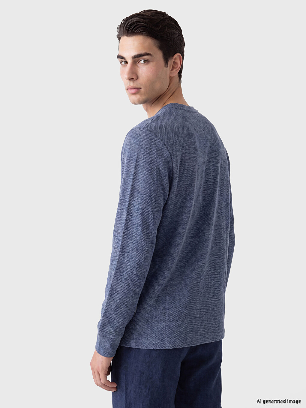 Crew Neck Men's T-shirt-2