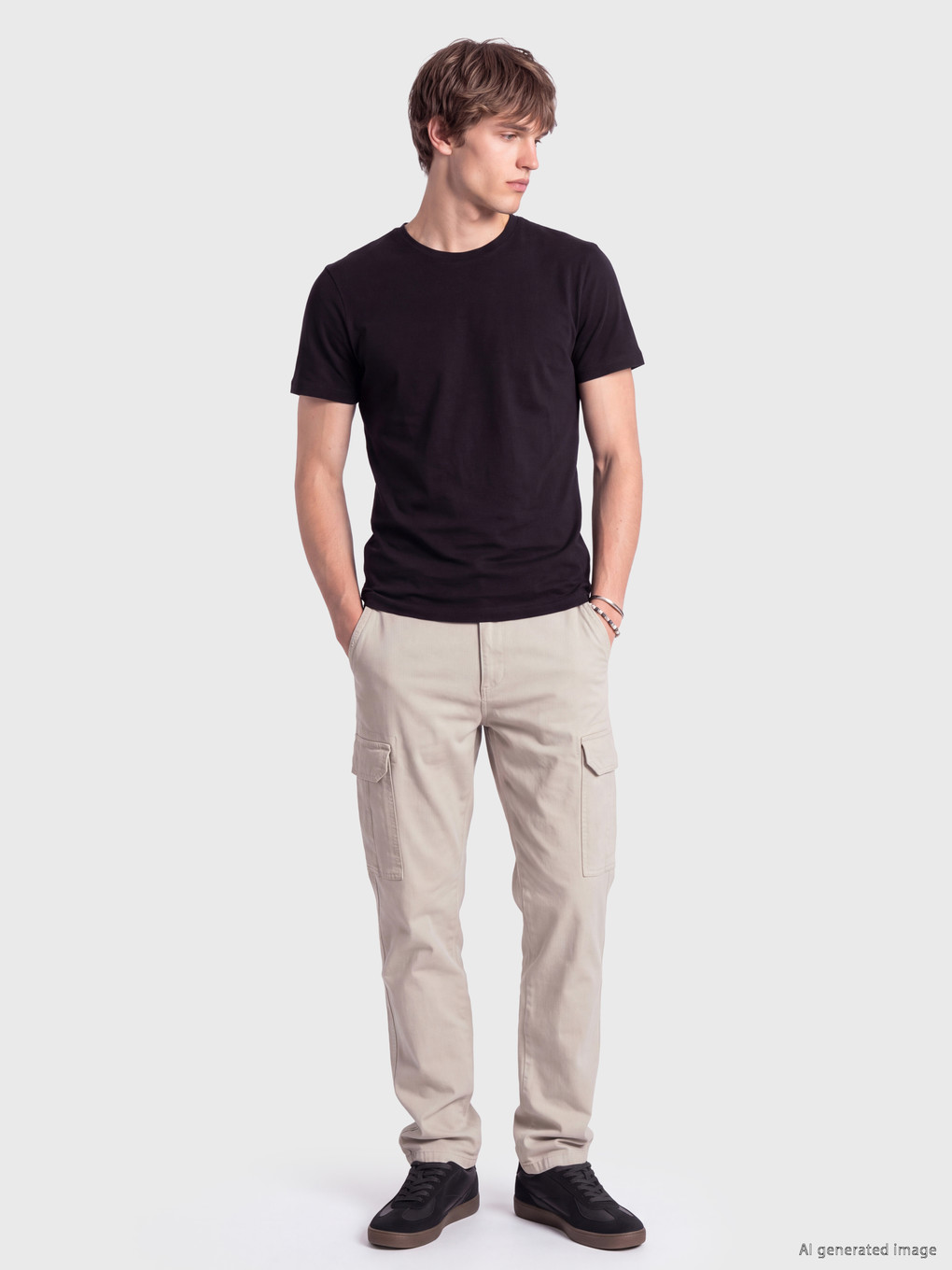  Regular Fit Men's Cargo Trousers