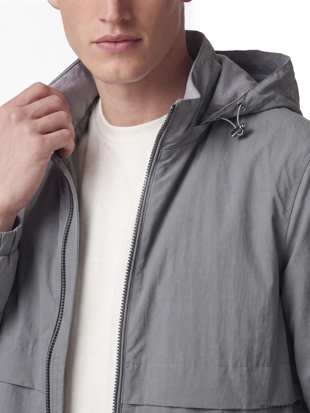 Yeşil Regular Fit Dik Yaka Erkek Ceket-3