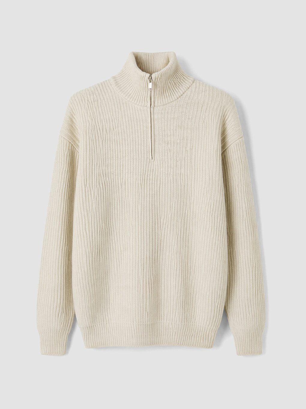 Man Beige Sweater-4