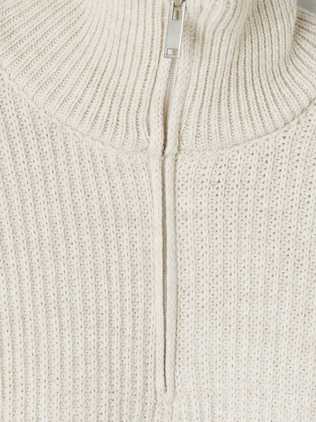 Man Beige Sweater-5