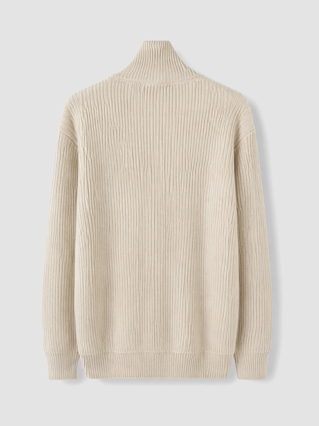 Man Beige Sweater-6