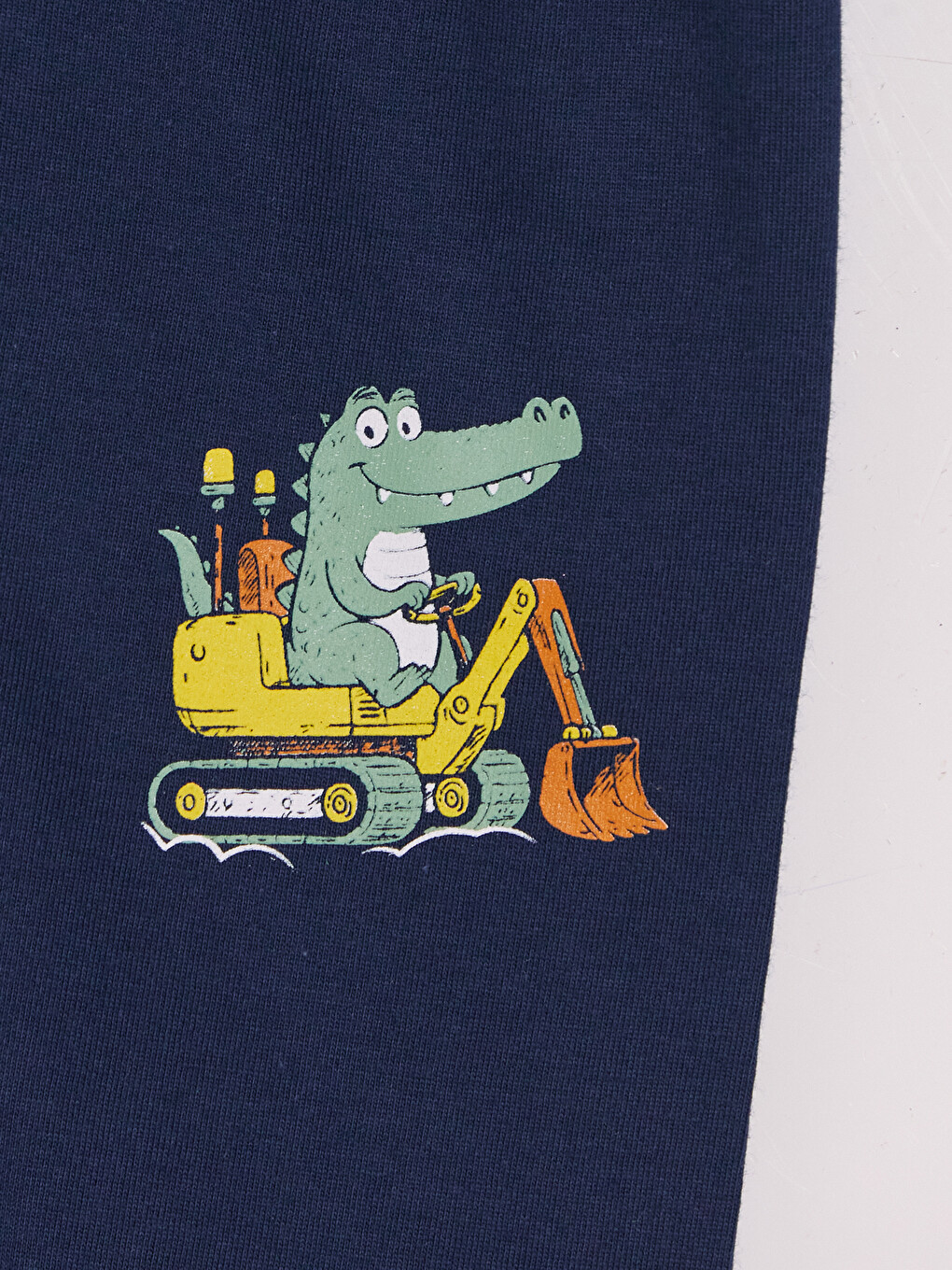 Lacivert Baskılı Erkek Çocuk Pijama Altı 2'li-5