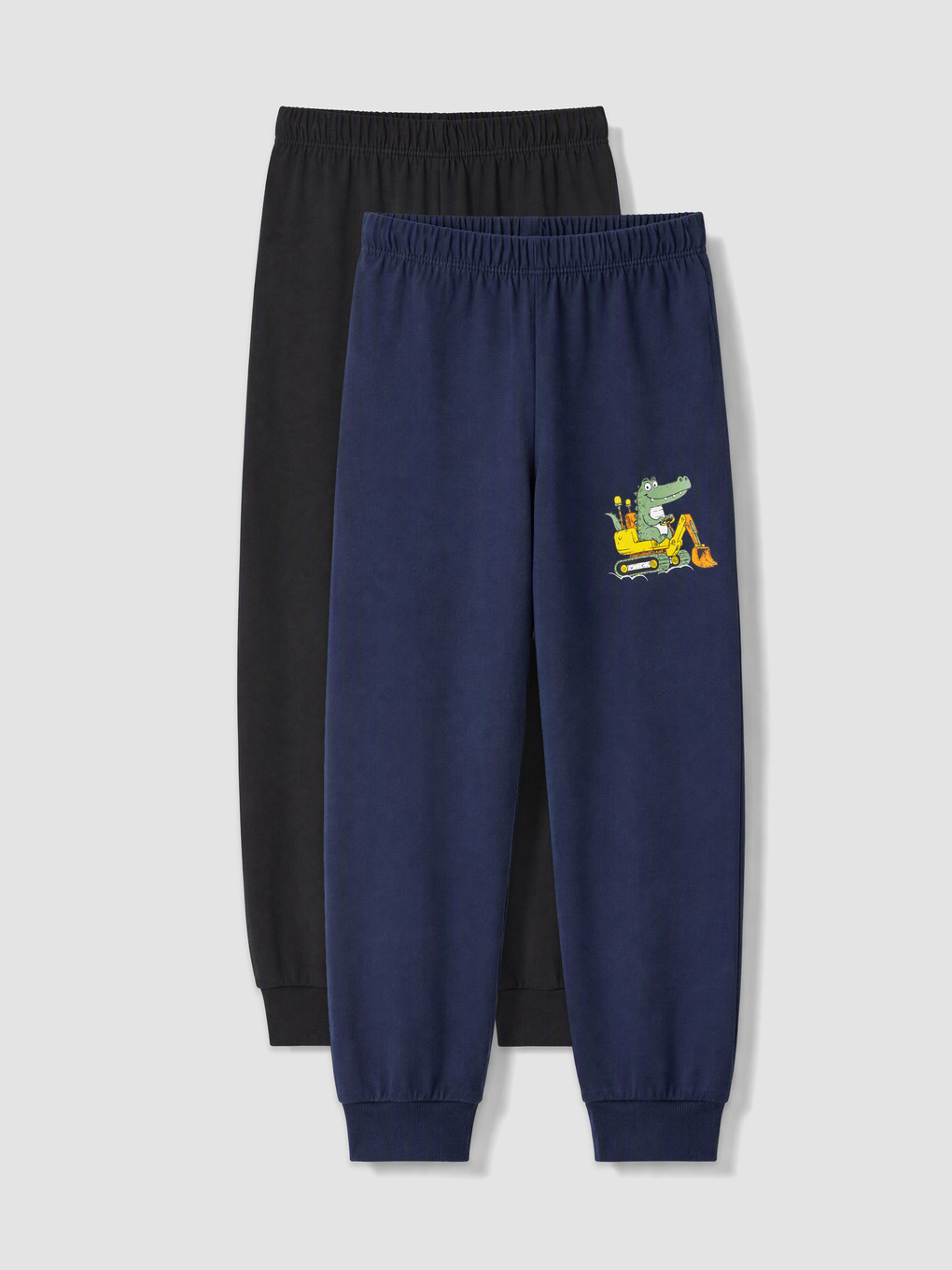 Printed Boys' Pyjama Bottoms 2 Pack