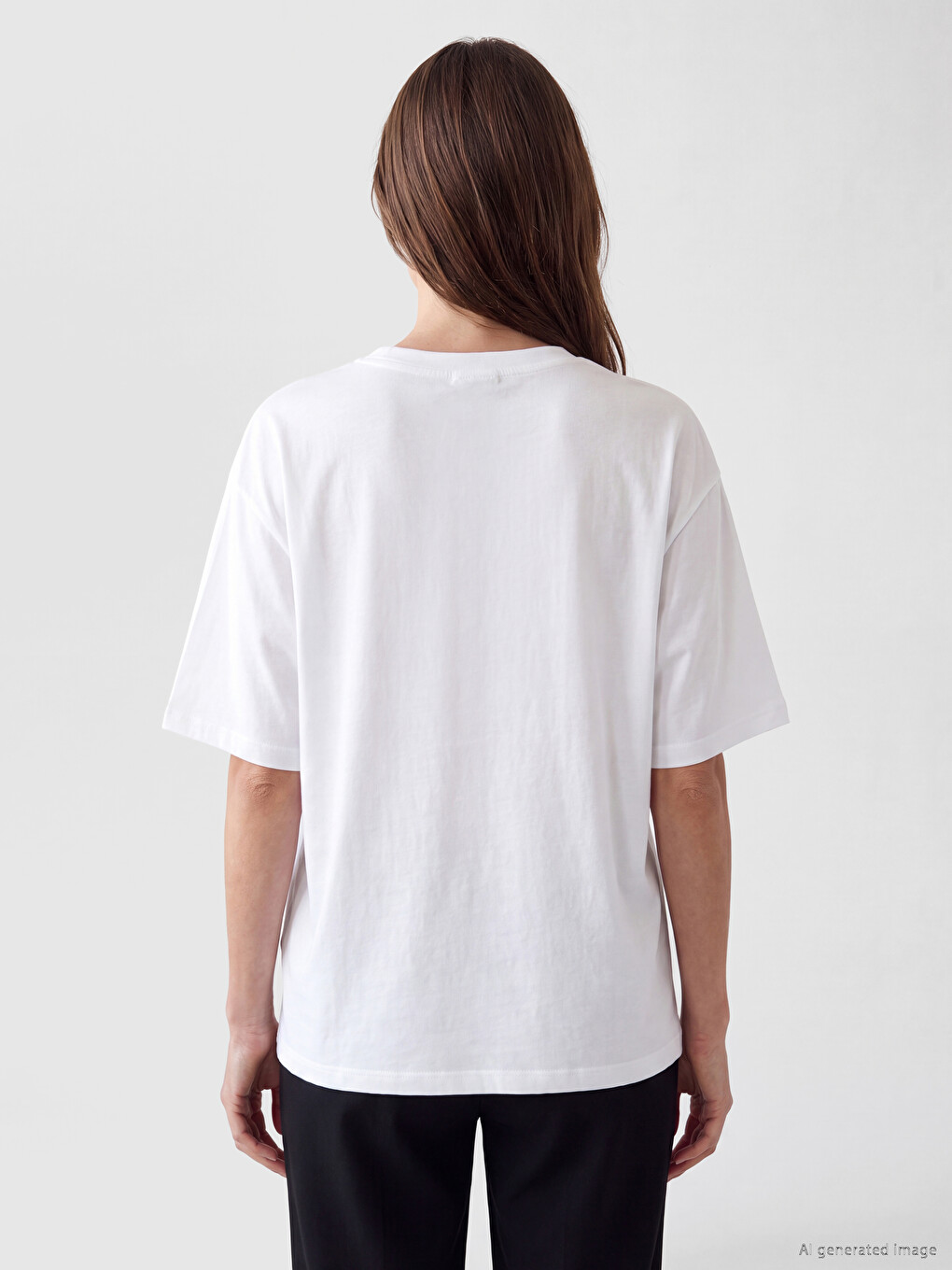 Μπλούζα T-shirt Με Σχέδια Με Στρογγυλή Λαιμόκοψη Για Γυναίκες-2