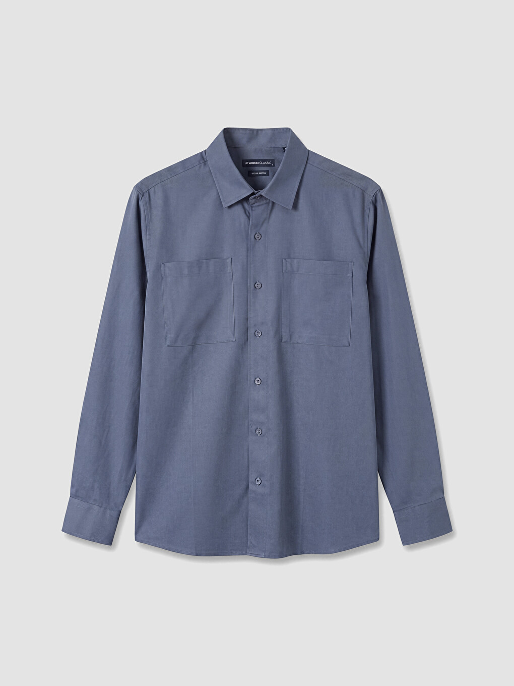 İndigo Regular Fit Gabardin Erkek Gömlek