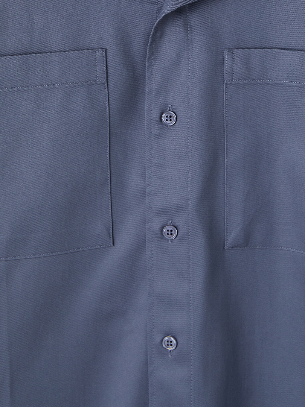 İndigo Regular Fit Gabardin Erkek Gömlek-1