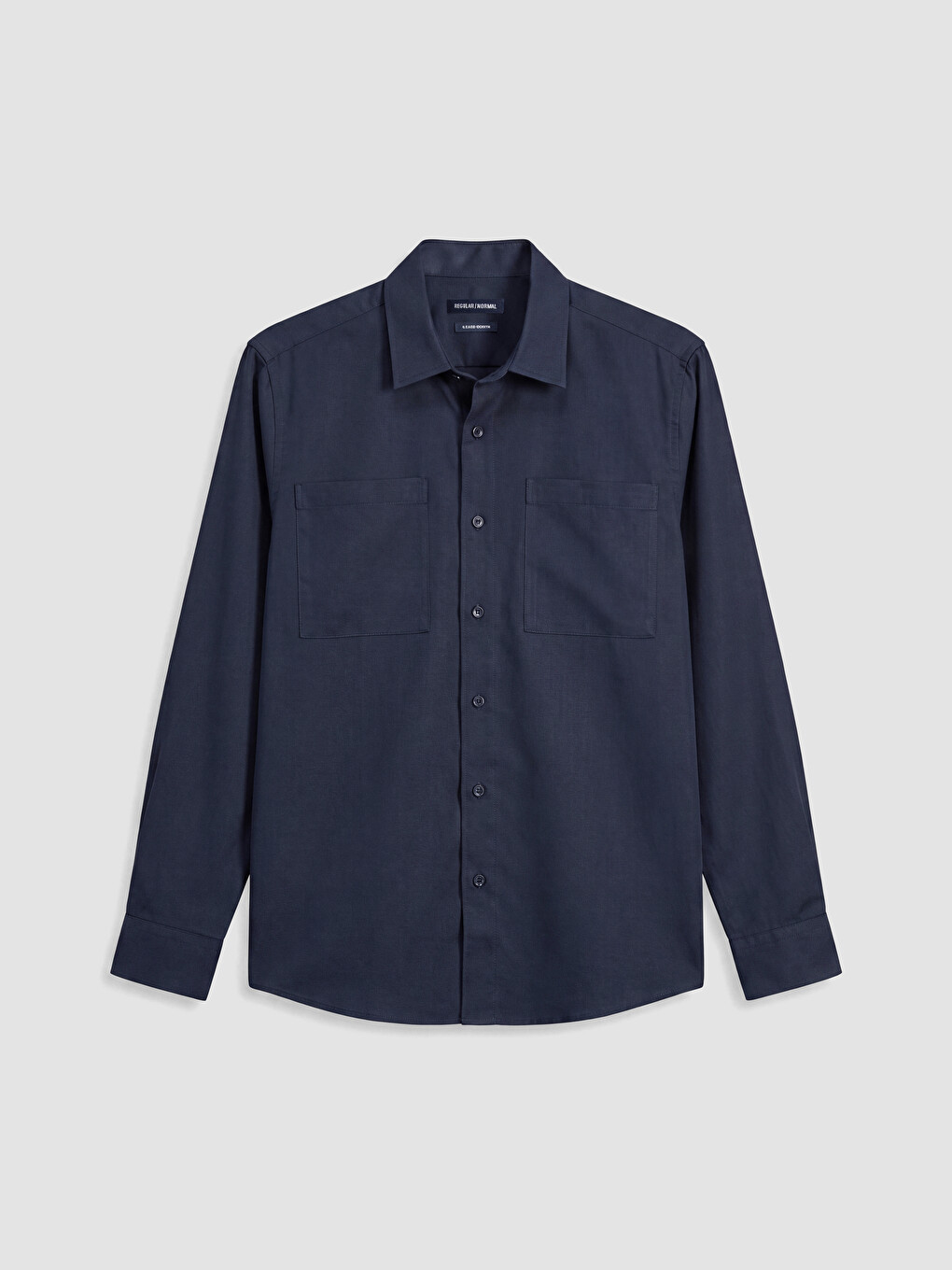 Regular Fit Gabardin Erkek Gömlek-4