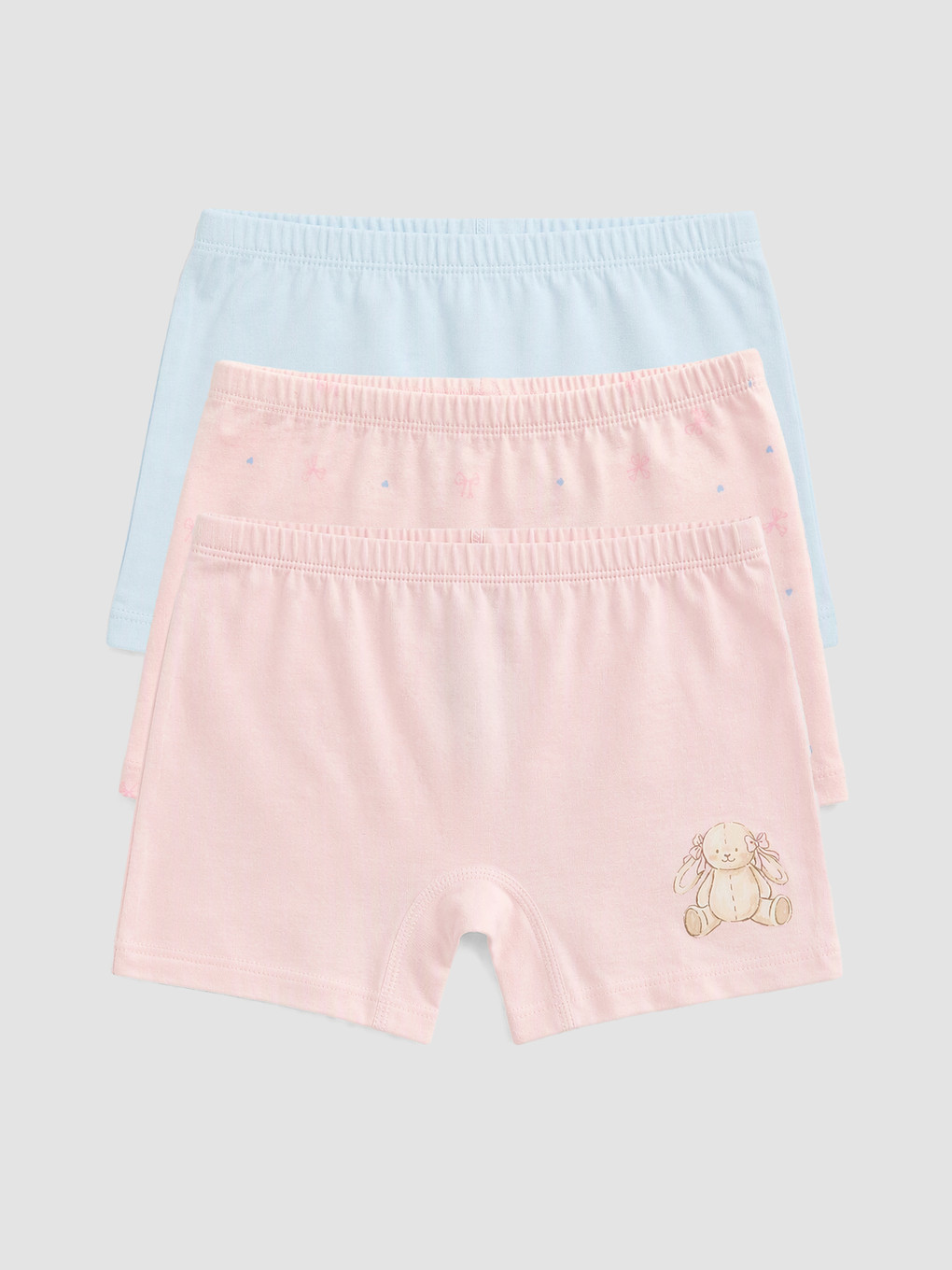 Girl Pink Boxer Briefs-5