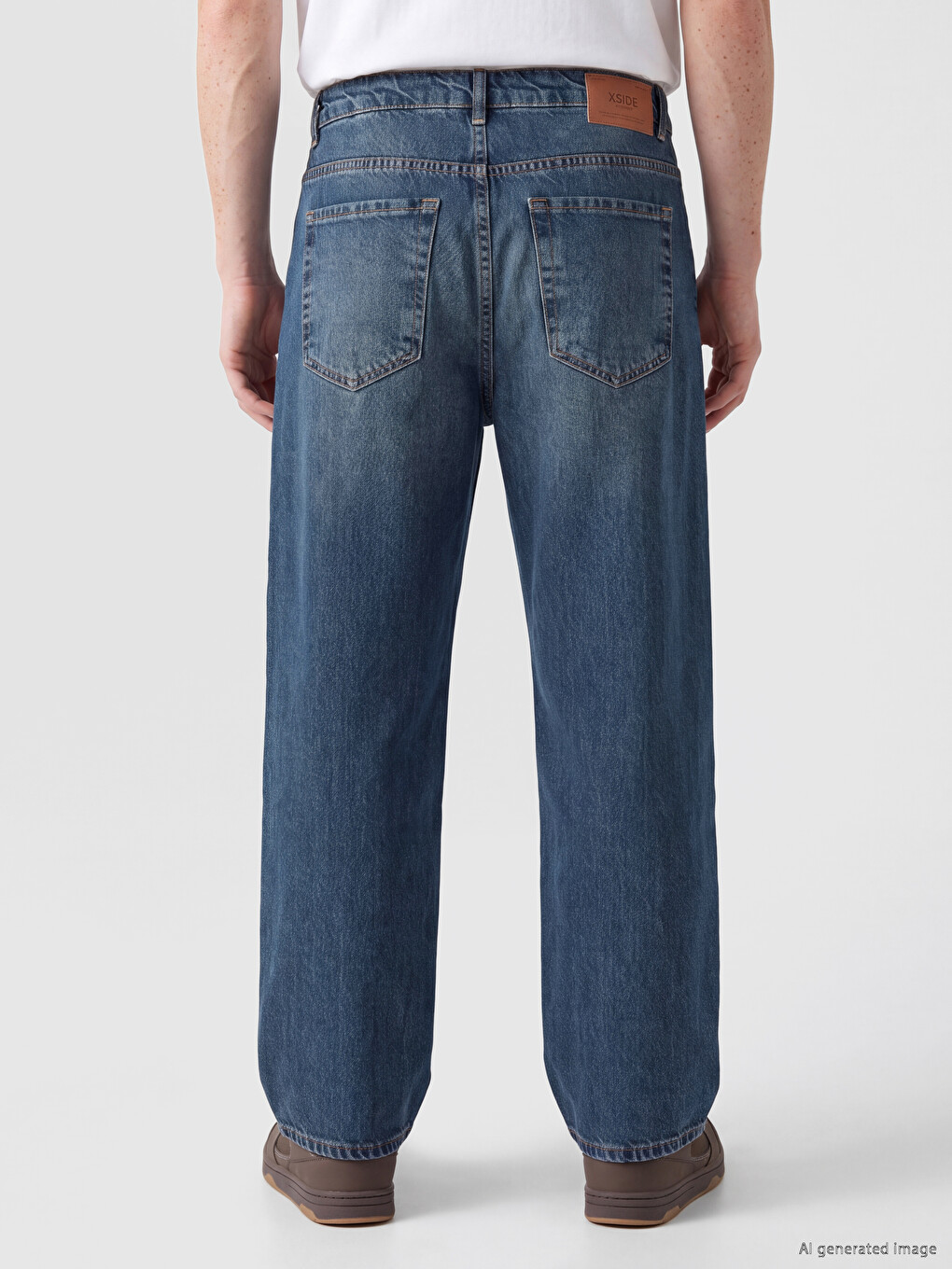 İndigo 710 Loose Fit Erkek Jean Pantolon-3