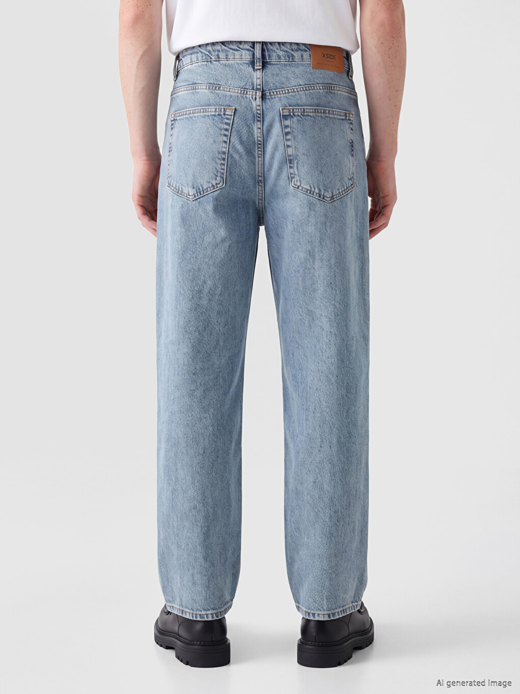 İndigo 710 Loose Fit Erkek Jean Pantolon-3