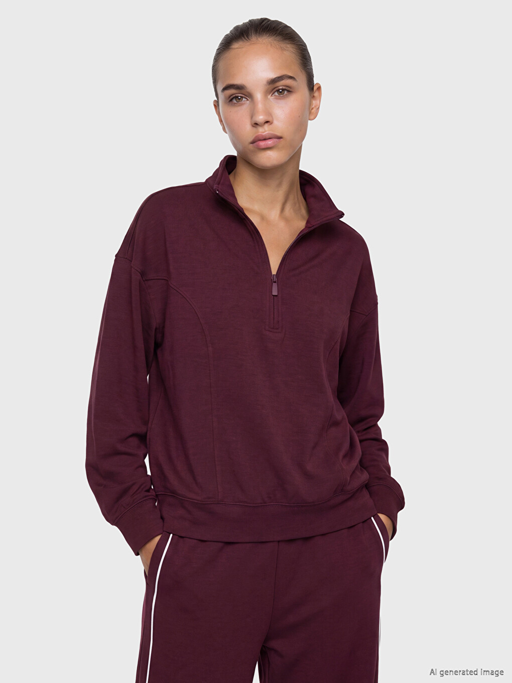 Soft Touch Oversize Women's Sweatshirt