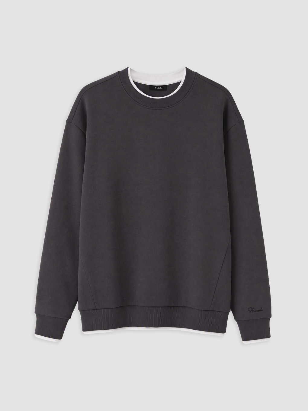 Man Anthracite Sweatshirt-4