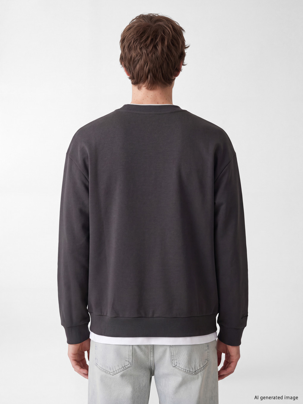Man Anthracite Sweatshirt-3
