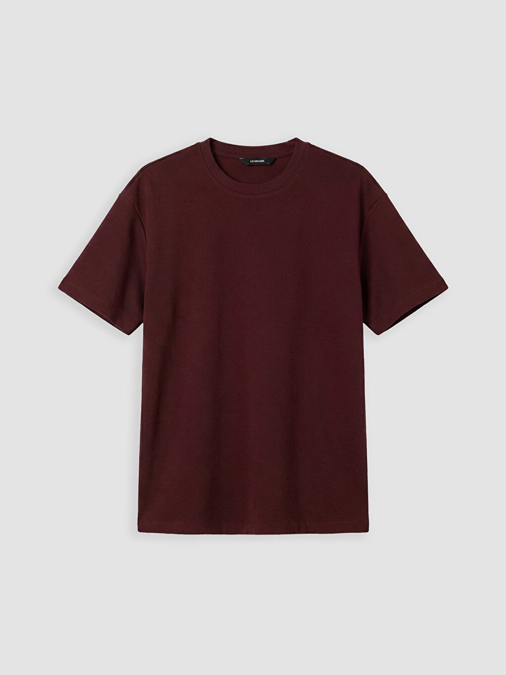 Man Bordeaux T-shirt-3