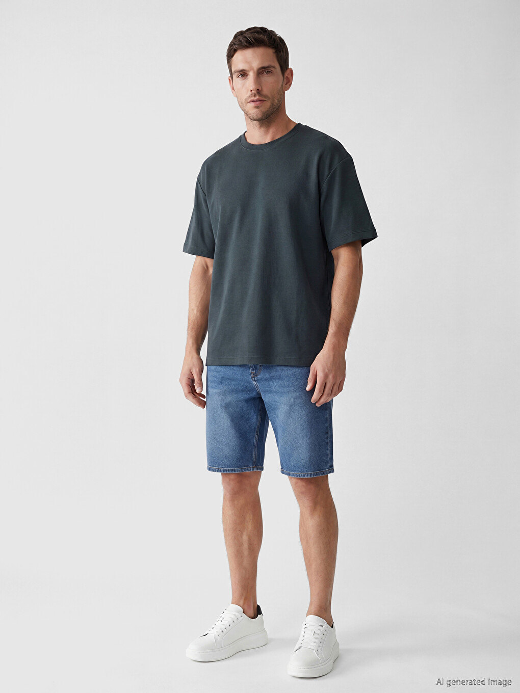 Man Petrol T-shirt-1