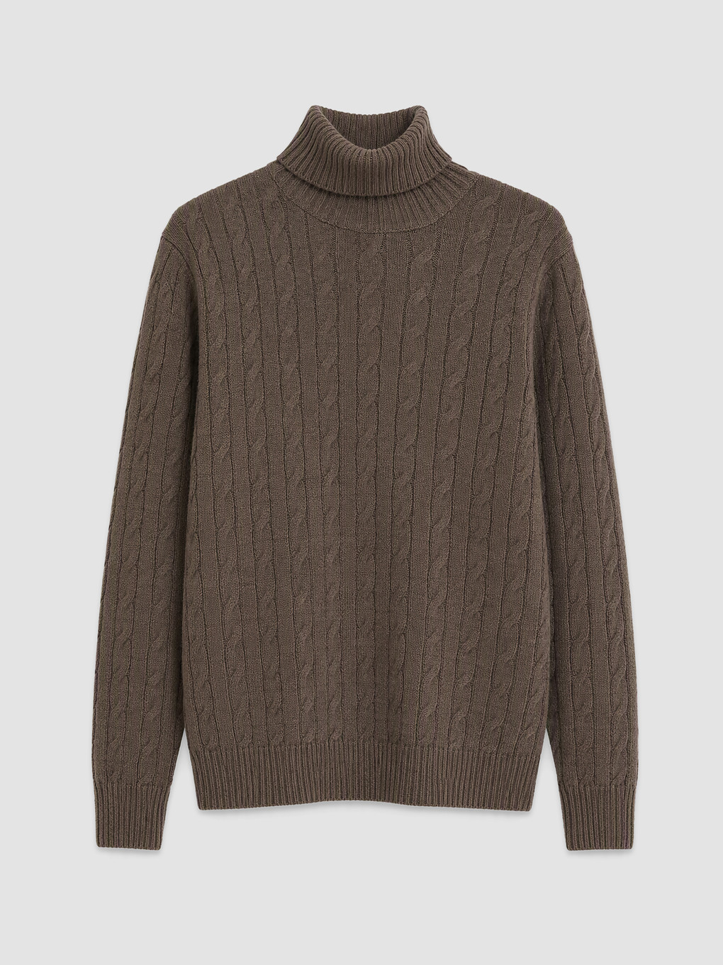 Man Brown Sweater