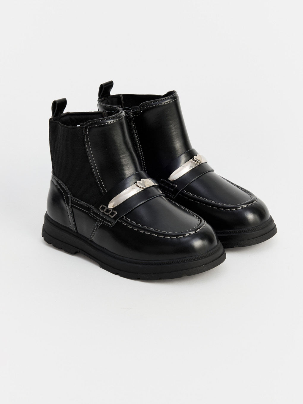 Zippered Baby Girl Boot