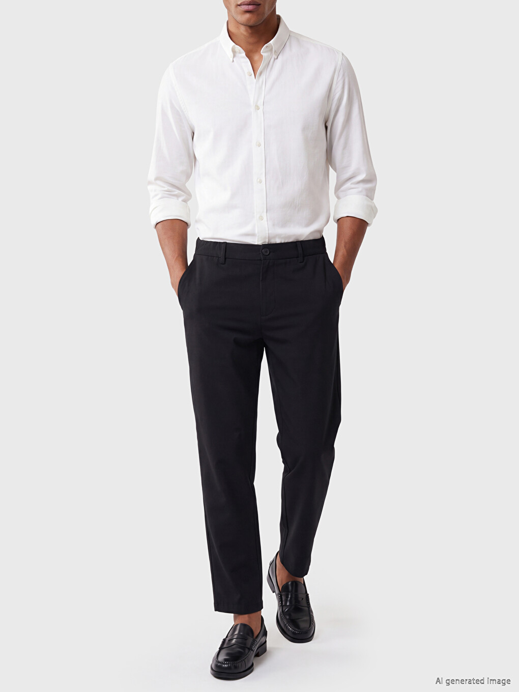 Regular Fit Men's Trousers-1