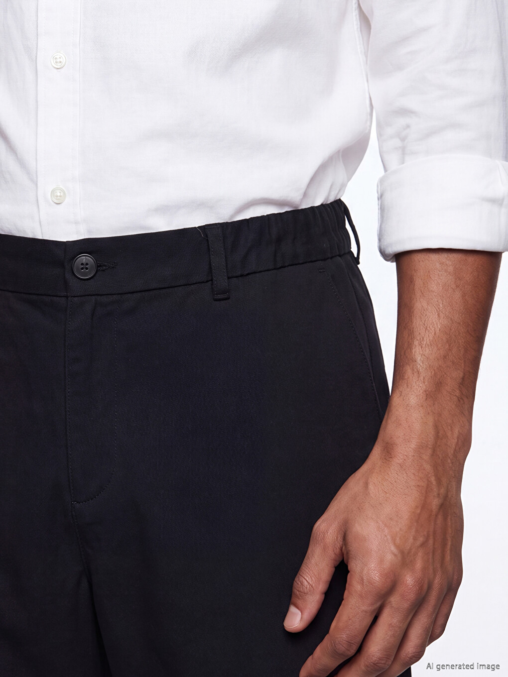 Regular Fit Men's Trousers-3