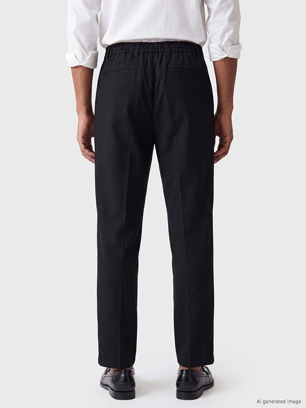 Regular Fit Men's Trousers-4