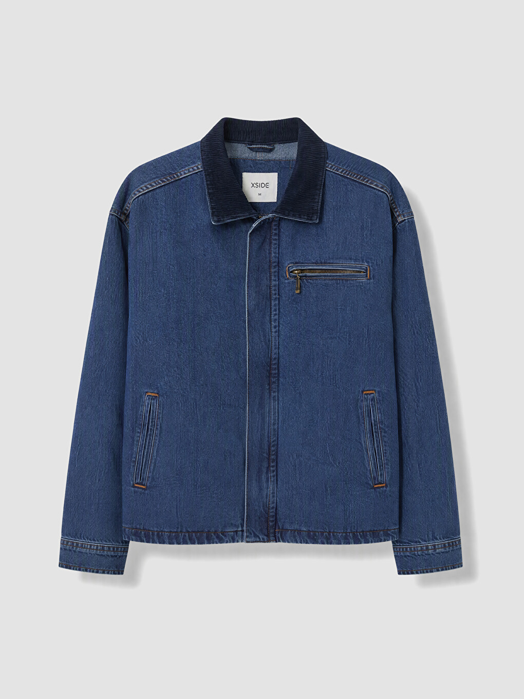 Loose Fit Men's Jean Jacket
