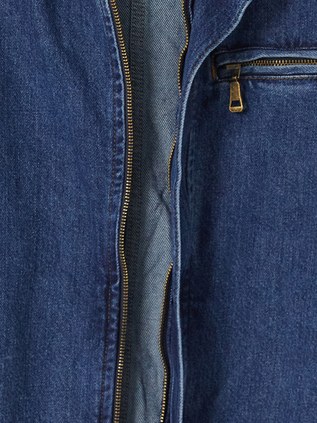 Loose Fit Men's Jean Jacket-1