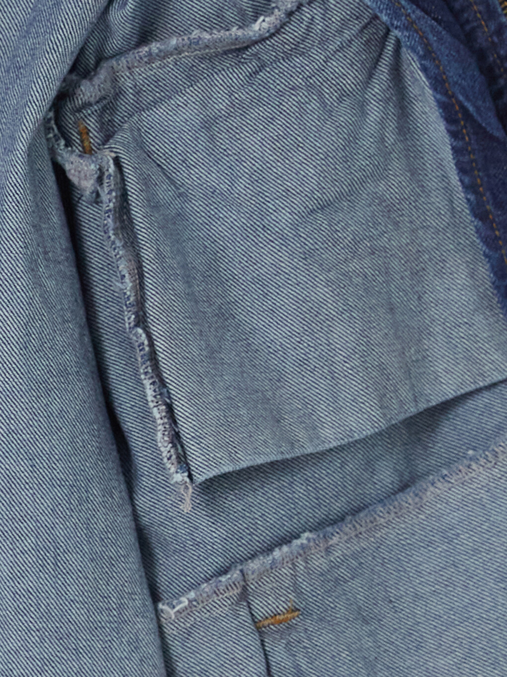 Loose Fit Men's Jean Jacket-2
