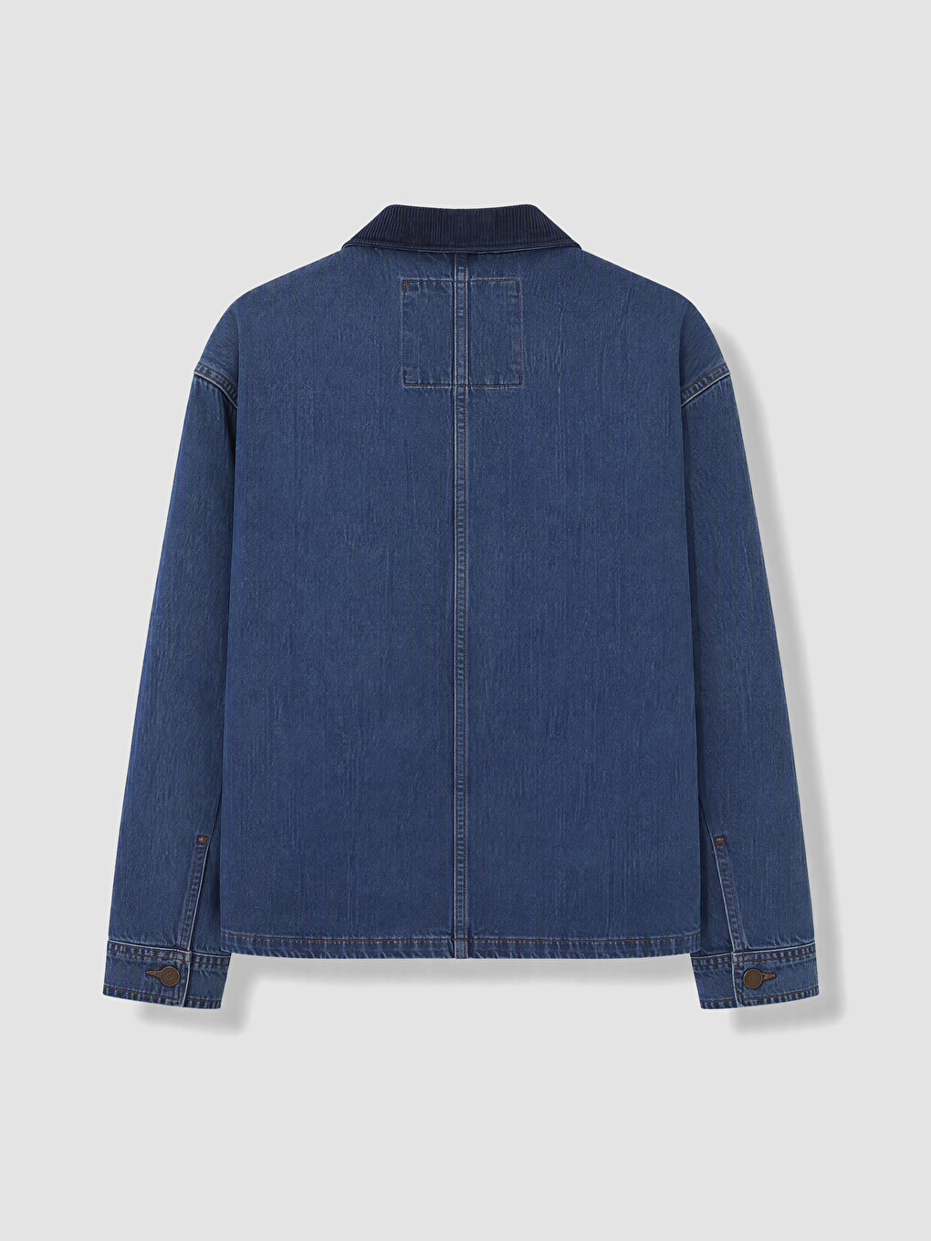 Loose Fit Men's Jean Jacket-4