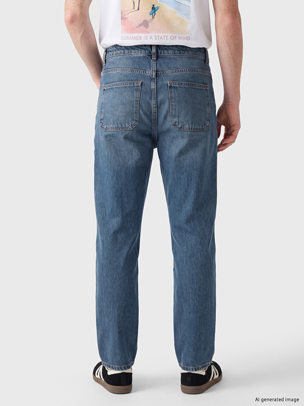 Xhinse Me Prerje Të Gjerë Për Burra-2