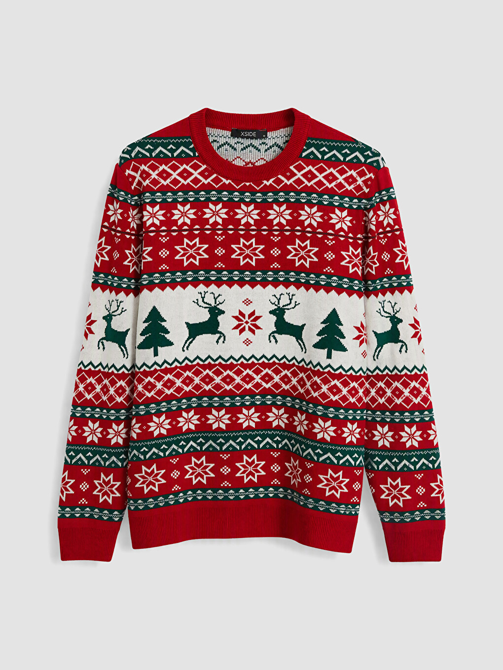 New Year's Themed Men's Knitwear Sweater