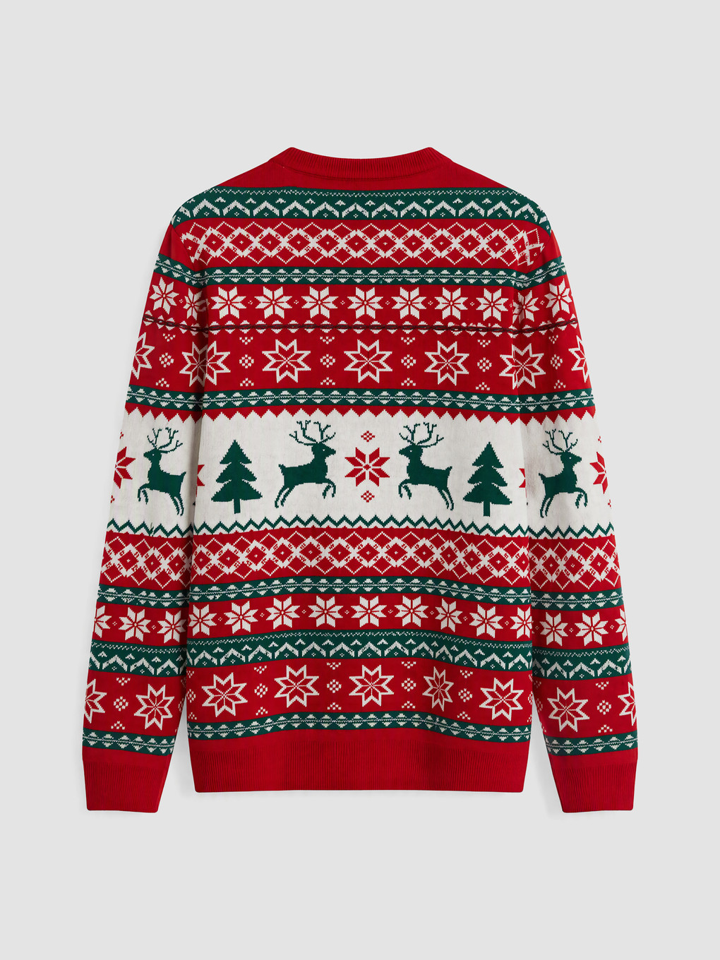 New Year's Themed Men's Knitwear Sweater-2