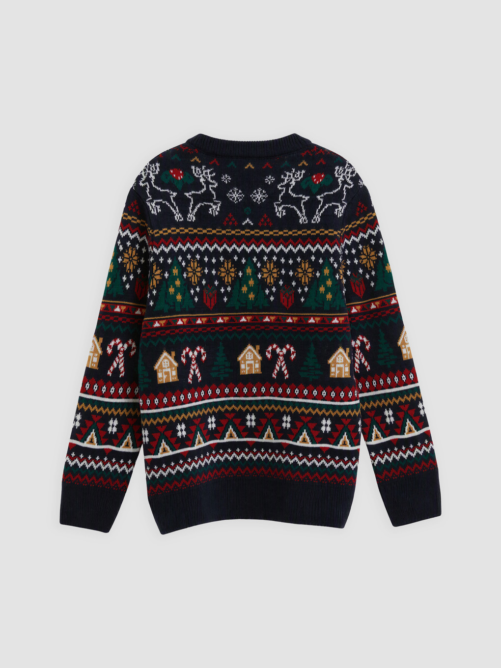 Man Navy Sweater-1
