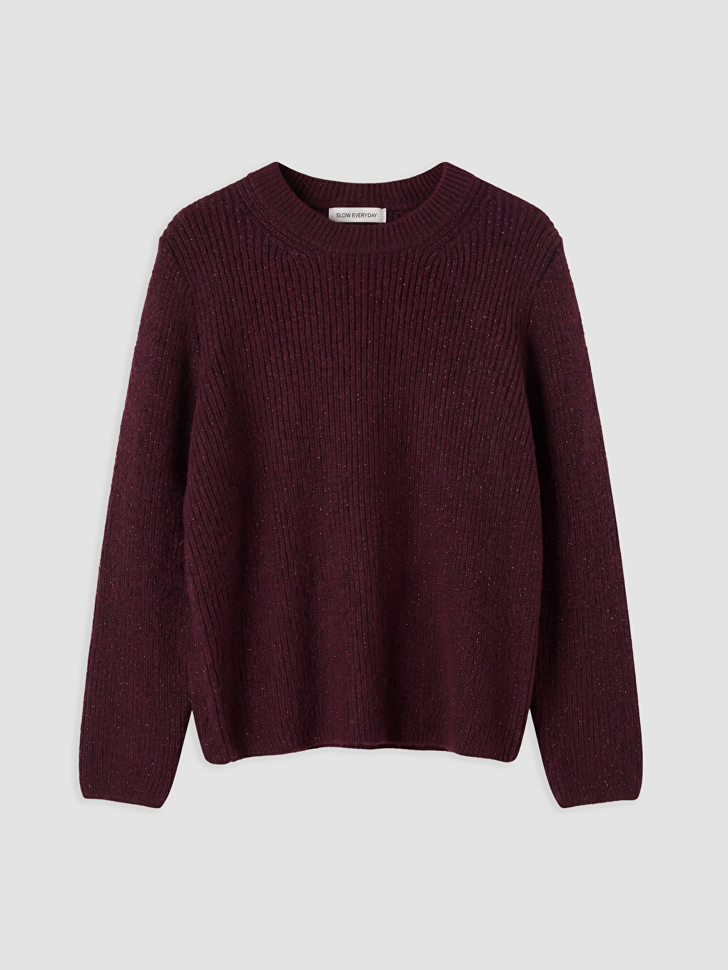 Crew Neck Women's Knitwear Sweater-4