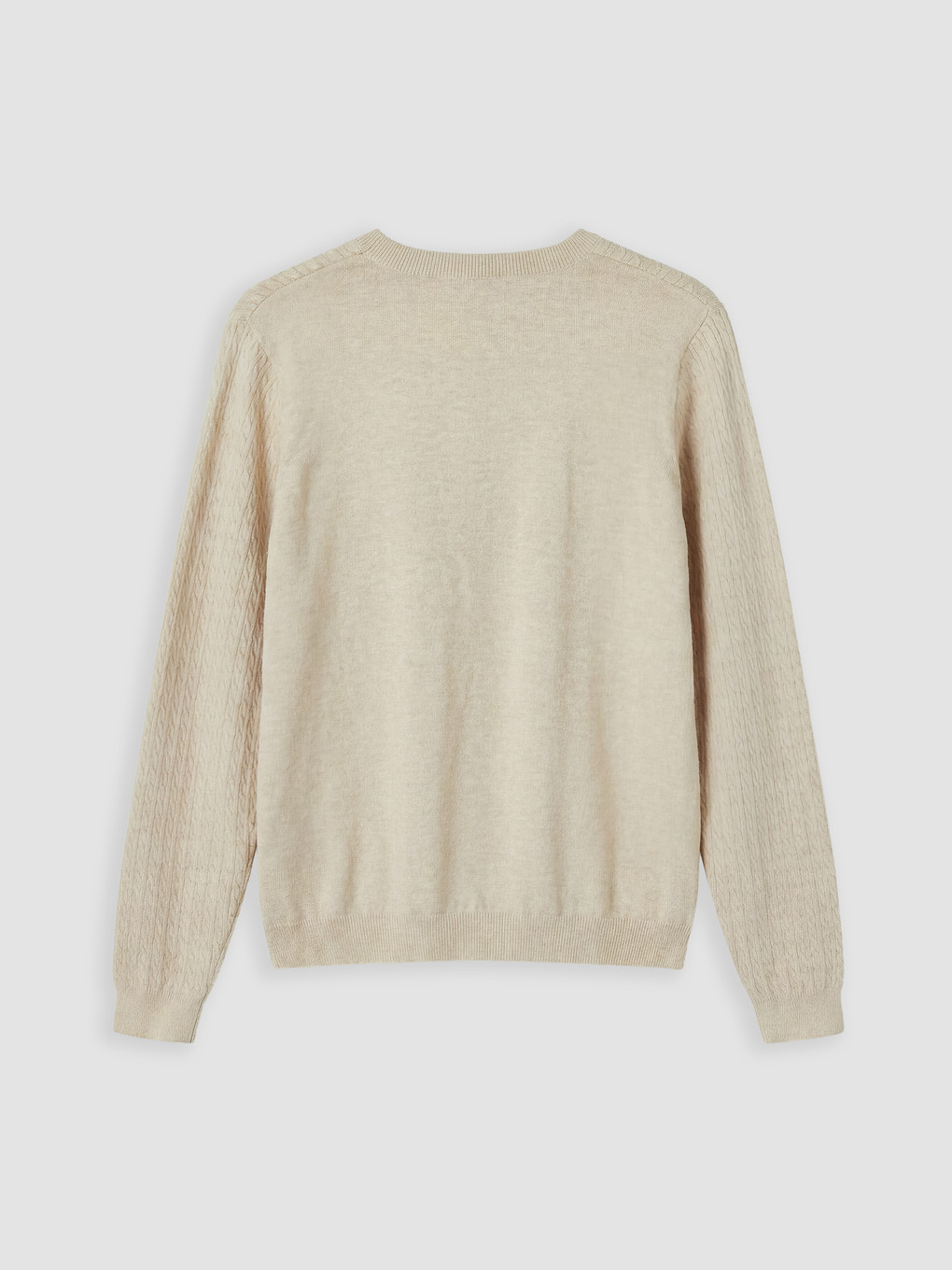 Cable Patterned Women's Knitwear Sweater-6