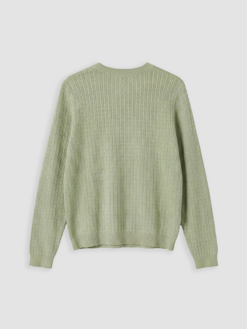 Cable Patterned Women's Knitwear Sweater-5