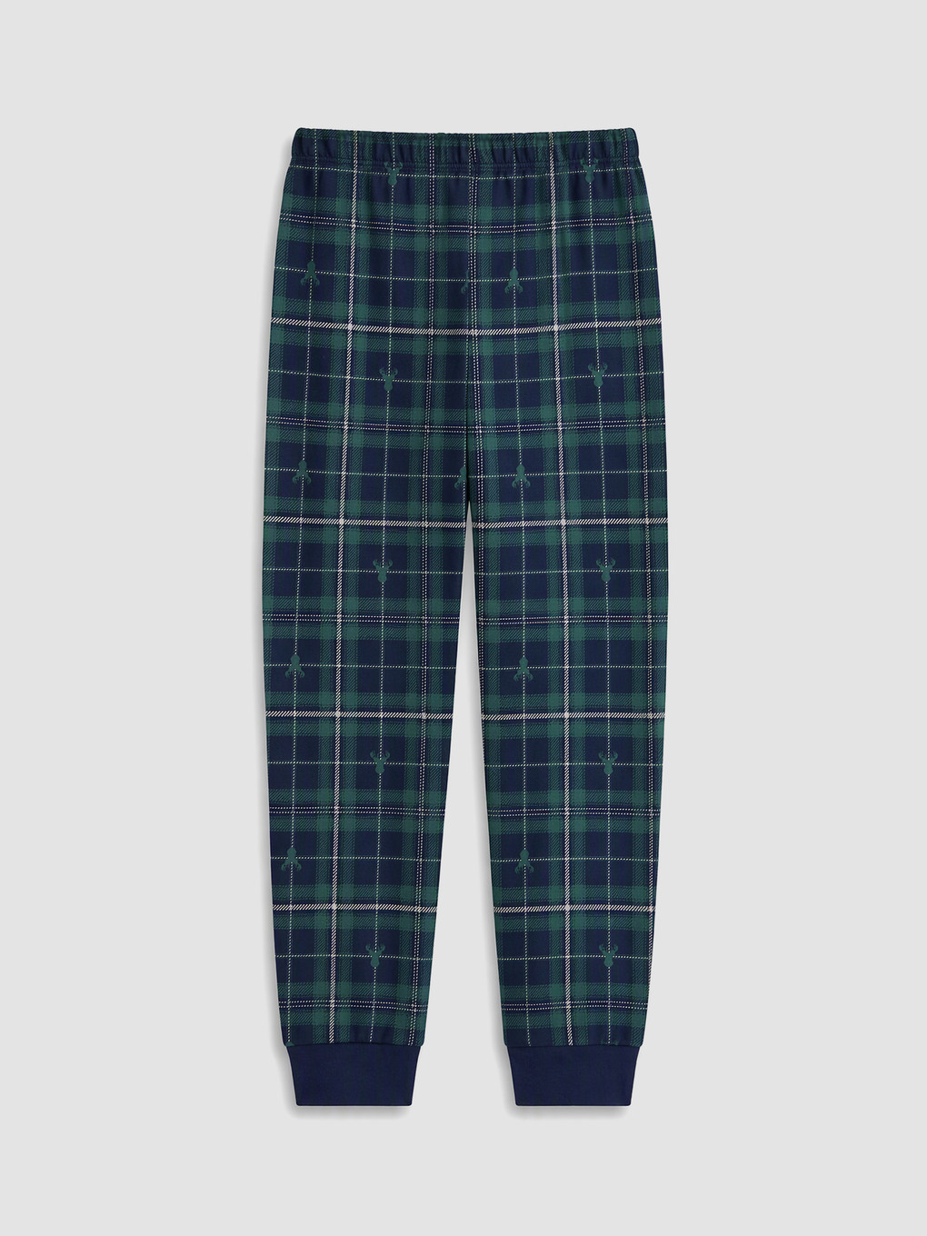 Lacivert Yeni Yıl Temalı Erkek Çocuk Pijama Takım-4